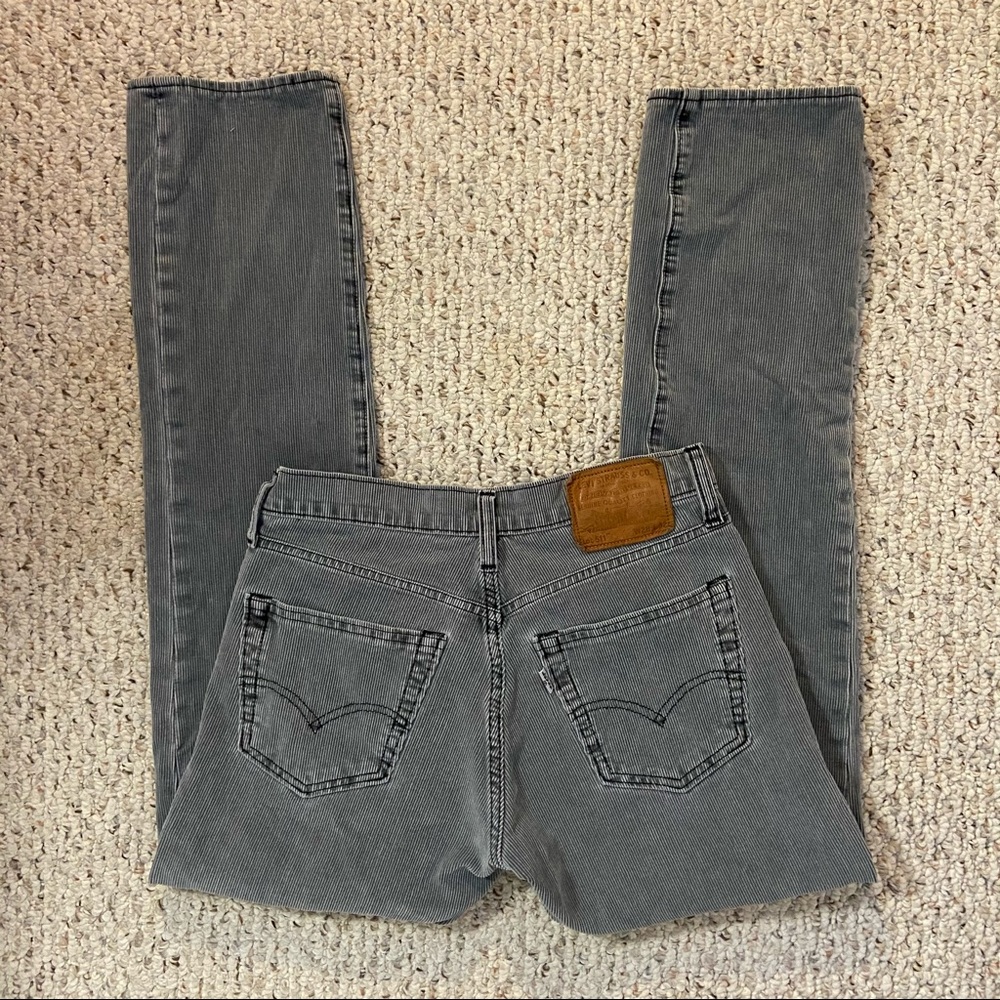 Grayish Blue Corduroy Levi’s 511